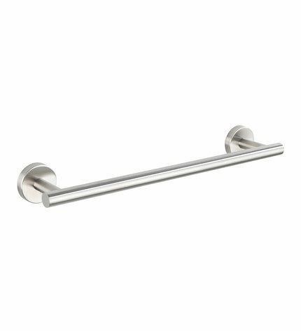 Wenko Bosio stainless steel towel rack with rod, 60x5.5x7 cm, suitable for bathroom and kitchen use, modern design.