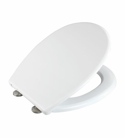 Wenko toilet lid with soft-close feature, 37x46 cm, designed for bathroom comfort and style.