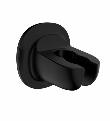 Wenko Libertà douche steun for bathroom, wall-mounted shower holder with sleek design, shown in a modern bathroom setting.