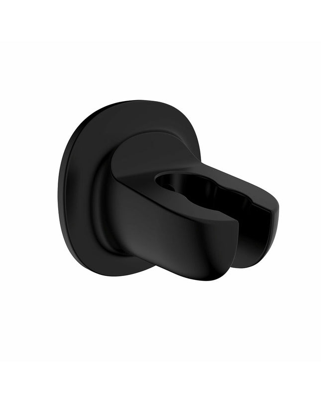 Wenko Libertà douche steun for bathroom, wall-mounted shower holder with sleek design, shown in a modern bathroom setting.