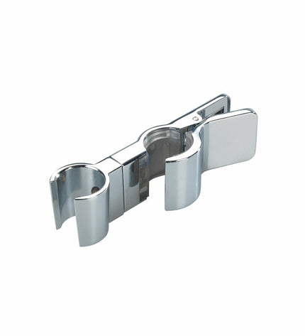 Wenko douche steun for bathroom, wall-mounted shower shelf with sleek design and sturdy construction, installed in a modern bathroom.