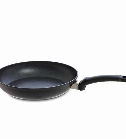 Fissler ADAMAT CLASSIC black kitchen spatula for cooking and stirring, made of durable material for household kitchen use.
