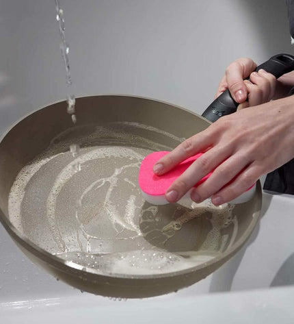 Fissler aluminium cookware pan in grey metal finish, ideal for home cooking and kitchen use.