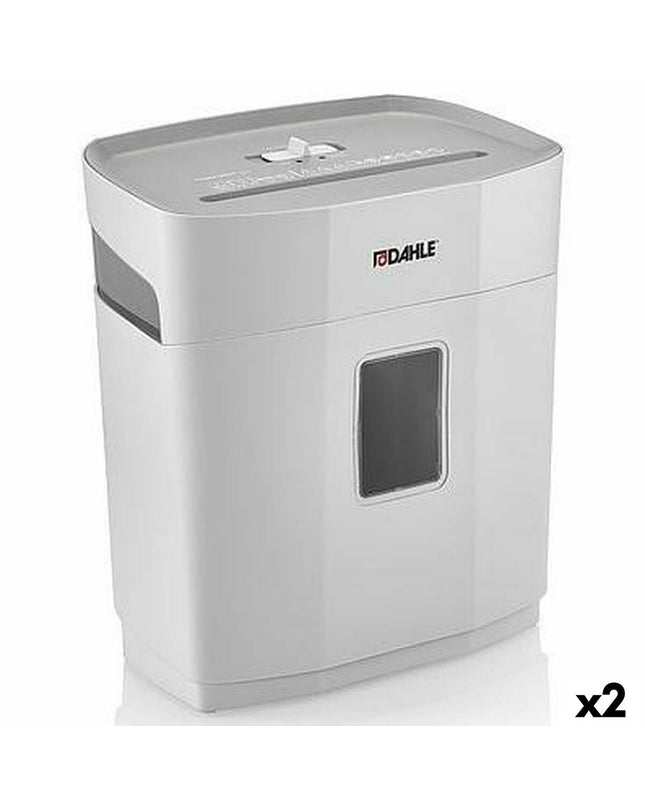 Dahle PS140 paper shredder with 12-liter capacity, compact office electronic device for shredding documents comfortably