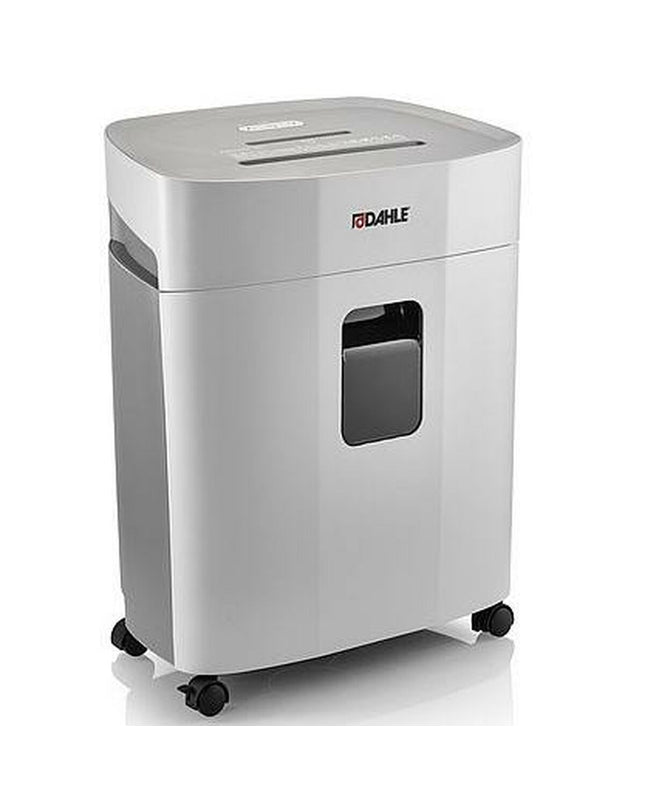 Dahle PS380 paper shredder with 25-liter bin, office electronics and stationery, shown from front with paper feed opening