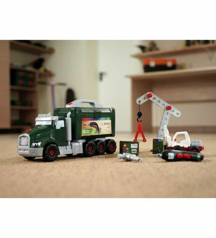 Klein Toys remote control police car toy featuring a small police vehicle with remote control for kids' play.