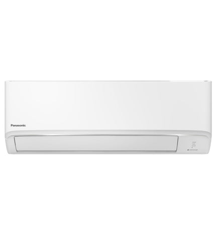 Portable Panasonic air conditioner model KIT2RZ2535ZBE with digital display and adjustable vents for home cooling.