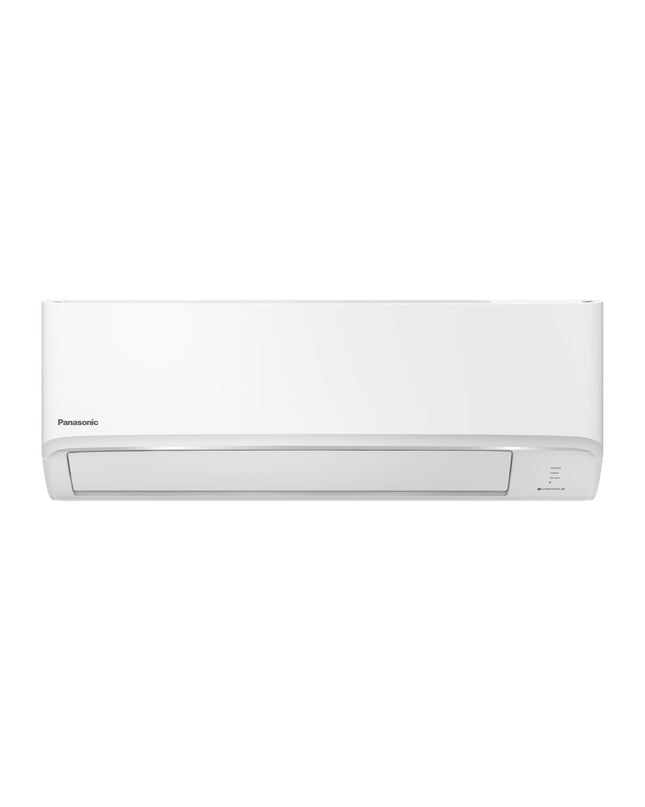 Panasonic portable air conditioner model KITRZ35ZKE with digital display and vents for home cooling, energy-efficient A+ rating.