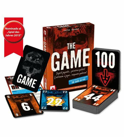 Fournier The Game educational toy, colorful card game for learning and fun, shown with game cards and playful design.