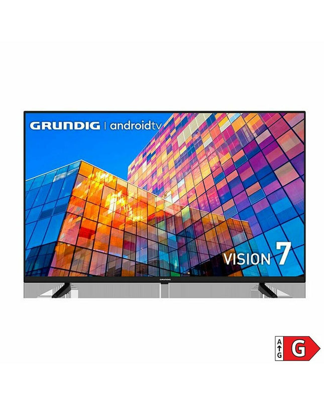 Grundig Vision 7 50-inch 4K Ultra HD LED smart TV with WiFi, showcasing a sleek screen and modern design.