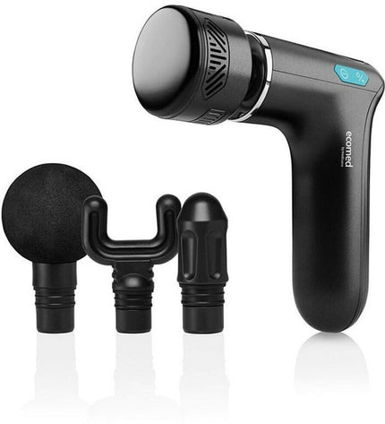 Medisana MED 23806 massager showing ergonomic design and control buttons for health and personal care.