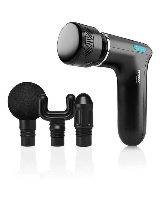 Medisana MED 23806 massager showing ergonomic design and control buttons for health and personal care.