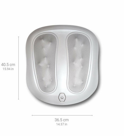 Medisana FM 883 voetmassageapparaat for health and personal care, showing the digital control panel and textured massage surface.