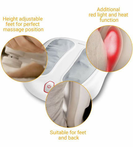 Medisana Voetmasseur FM 883 for health and personal care, showing its compact design and control panel for relaxing foot massage.