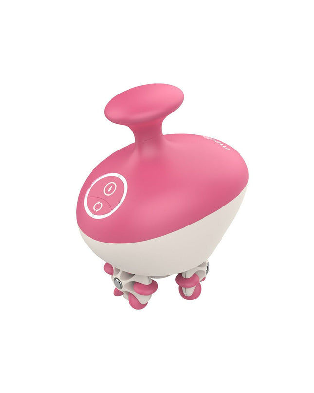 Medisana MED 88542 pink handheld massager for health and personal care, with ergonomic design and control buttons visible.