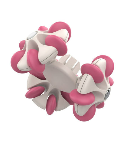 Medisana MED 88542 pink handheld massager for health and personal care, with ergonomic design and control buttons visible.