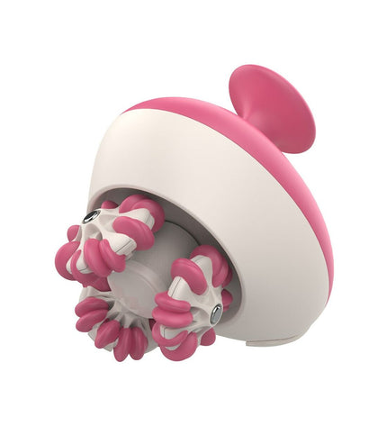 Medisana MED 88542 pink massager for health and personal care, showing the handheld device with control buttons and ergonomic design.