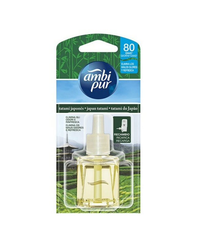 Ambi Pur elektrische luchtverfrisser navulling voor huis en koken, 21,5 ml, in verpakking met product code 4015600435318