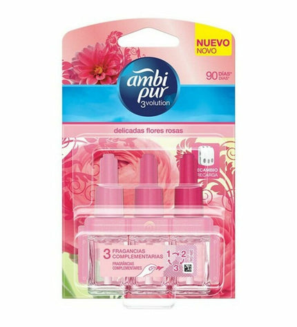 Ambi Pur elektrische luchtverfrisser navulling van 21 ml voor huis en koken, met frisse geur en eenvoudig te vervangen.