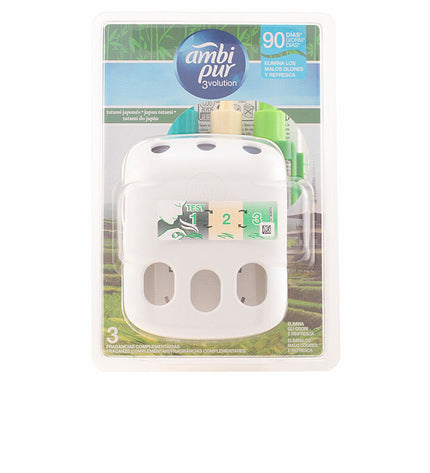 Electric air freshener and refill by Ambi Pur for home and kitchen decor, with visible device and refill cartridge.