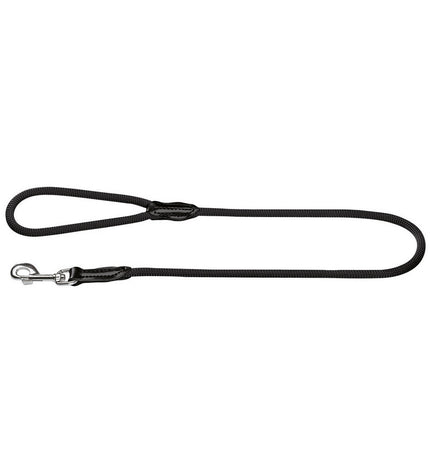 Black Hunter FREESTYLE dog leash, 110 cm long, with sturdy design and durable material for secure walking.