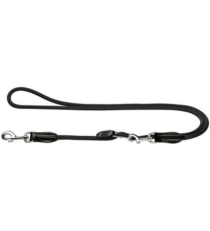 Black Hunter FREESTYLE dog leash, 200 cm long, with sturdy design and comfortable handle for walking and training dogs.