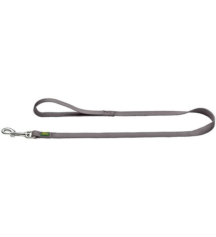 Gray Hunter dog leash, 100 cm long, made of durable material, designed for secure walking and control of dogs.