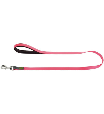 Pink Hunter Convenience dog leash, 120 cm, featuring durable material and secure clip for walking and control.