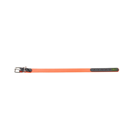 Orange Hunter dog collar for medium-sized dogs, 47-55 cm, made of durable materials, designed for comfort and control.