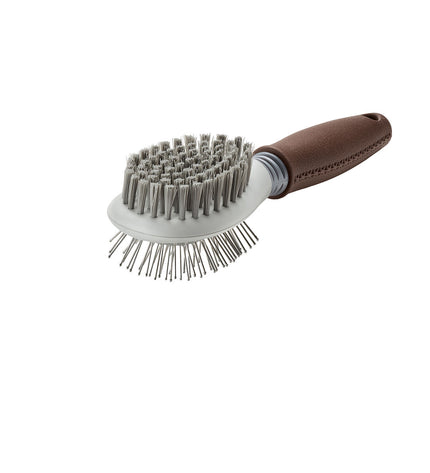Hunter hondenkam for grooming, with fine teeth for detangling and smoothing dog fur, in a close-up image.