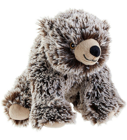 Hunter Faro brown and gray polyester dog plush toy, soft and cuddly, designed for canine play and comfort.