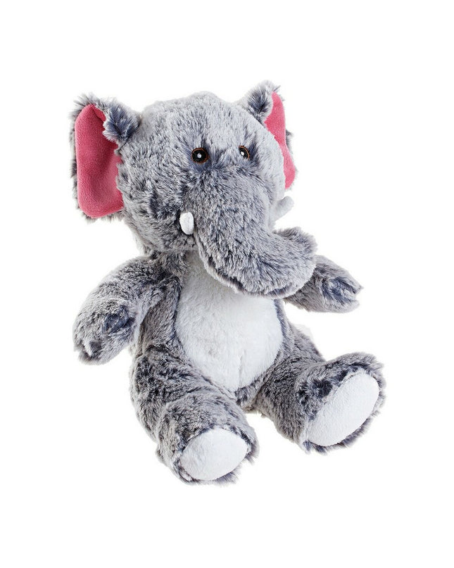 Hunter Faro grijze hondenspeelgoed olifant knuffel voor honden, gemaakt van polyester, geschikt voor honden die van knuffels houden