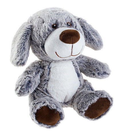 Hunter Faro grijze hondenknuffel gemaakt van polyester, zacht en geschikt voor honden om mee te spelen en te knuffelen.