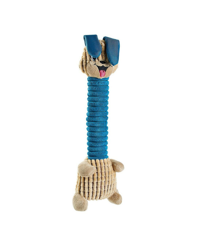 Hunter Granby turquoise interactive dog plush toy in the shape of a rabbit, designed for engaging play and mental stimulation for dogs.