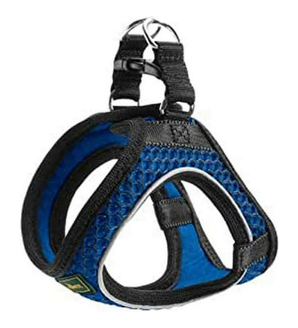 Blue Hunter Hilo-Comfort dog harness in size S, adjustable for 42-48 cm neck, lightweight and comfortable for dogs.