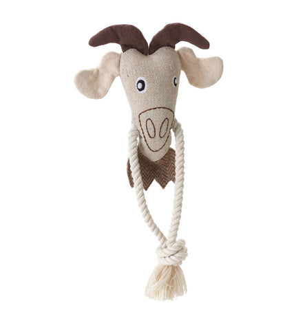 Hunter Nebraska beige polyester dog toy, soft and durable for dogs, part of Hunter’s dog product collection.