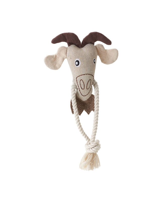 Hunter Nebraska beige polyester dog toy, soft and durable for dogs, part of Hunter’s dog product collection.