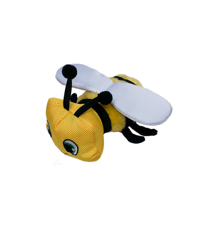 Hunter dog toy made of durable materials, designed for playful dogs, featuring a colorful, textured surface for engaging fun.