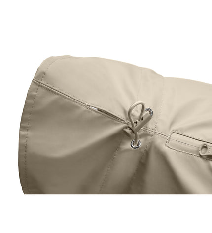 Hunter Milford beige dog jacket for small dogs, 30 cm, lightweight and warm, designed for comfort and protection.