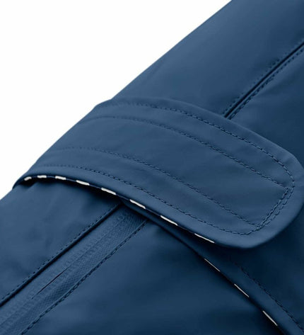 Bright yellow Hunter dog coat for medium-sized dogs, 45 cm, featuring a snug fit and durable fabric for outdoor protection.