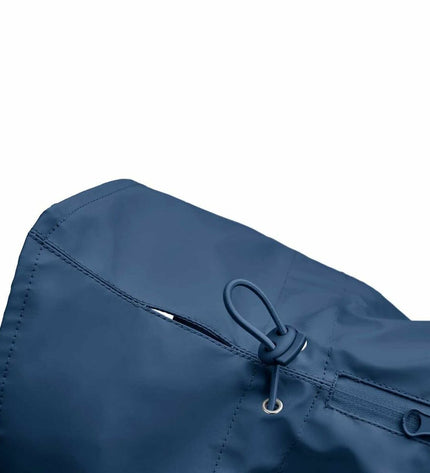 Yellow Hunter dog raincoat for 45 cm dogs, waterproof pet jacket with adjustable straps, designed for outdoor protection.