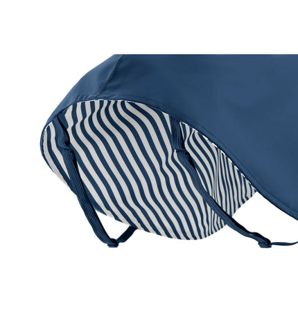 Hunter Milford blue dog coat, 30 cm, waterproof outer layer, cozy fleece lining, designed for small dogs.