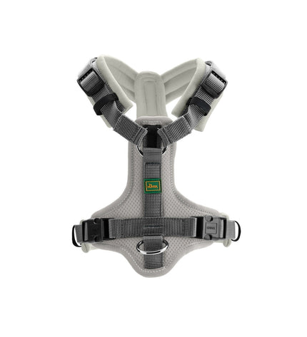 Gray Hunter Maldon Up dog harness for medium to large dogs, adjustable from 38 to 62 cm, made of durable materials.