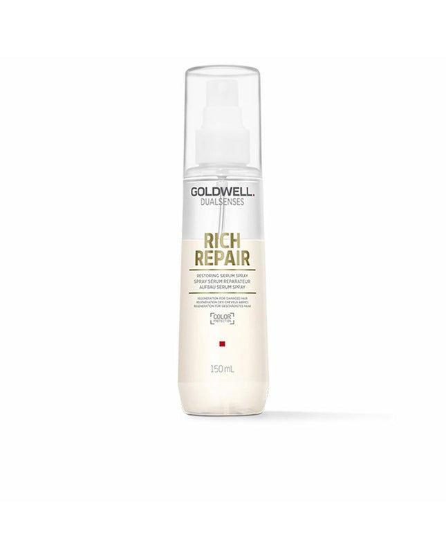 Goldwell DUALSENSES Rich Repair hair serum bottle, 150 ml, for nourishing and repairing damaged hair.