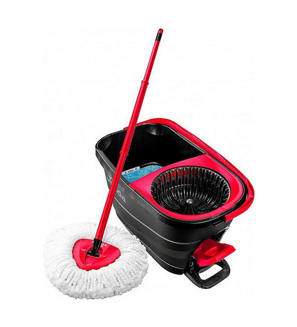 Vileda Turbo Smart mop with bucket for on-the-ground cleaning, ideal for household and cleaning tasks