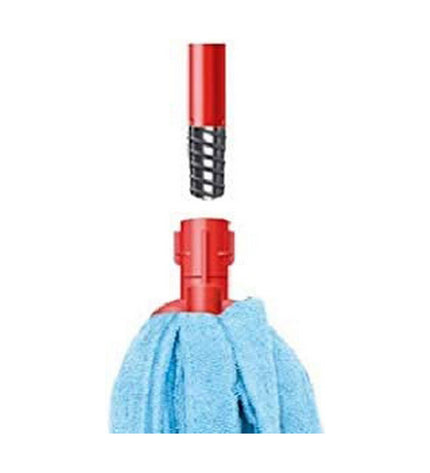 Blue Vileda microfiber mop pad, ideal for home cleaning and household chores, made of durable microfiber material.