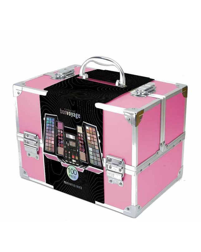 BigBuy Fun Kinder make-up set with colorful toy cosmetics, brushes, and accessories for pretend play in a large box.