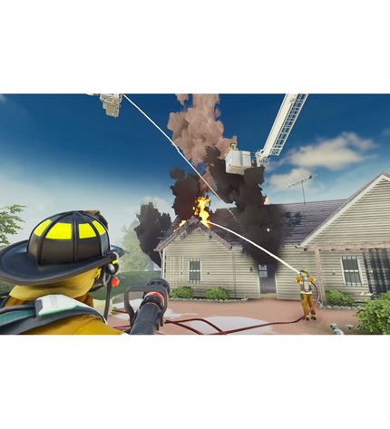 Astragon Firefighting Simulator: The Squad Switch videogame cartridge for Plug & Play electronic gaming consoles.