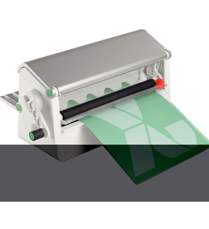 Xyron Lamineerapparaat, kantoor elektronica, compact lamination machine with white and blue design for office use
