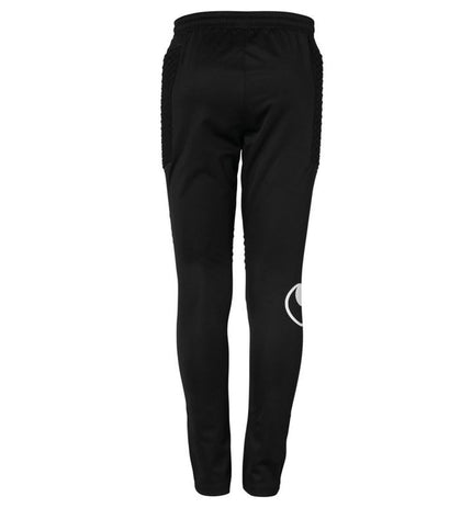 Uniseks zwarte Uhlsport voetbal trainingsbroek voor volwassenen, sport en outdoor, geschikt voor kinderen, comfortabele en ademende sportkleding.
